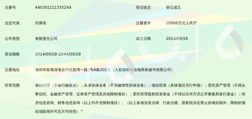 深圳保利匯通商業保理與受托管理股權投資基金解析